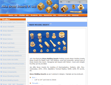 Tablet Screenshot of brass-molding-inserts.alka-brass-inserts.com
