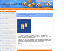 Tablet Screenshot of brass-press-lock-inserts.alka-brass-inserts.com