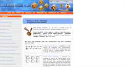 Desktop Screenshot of brass-electronic-hardware.alka-brass-inserts.com